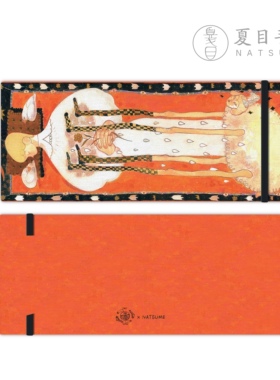 335「NATSUME x 双枪老太婆」手工随身旅行水彩本手账本