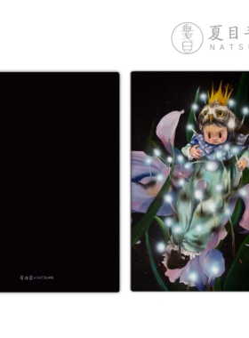 337「NATSUME x 崔佳霖·猫头鹰女孩」手工旅行水彩手账速写本