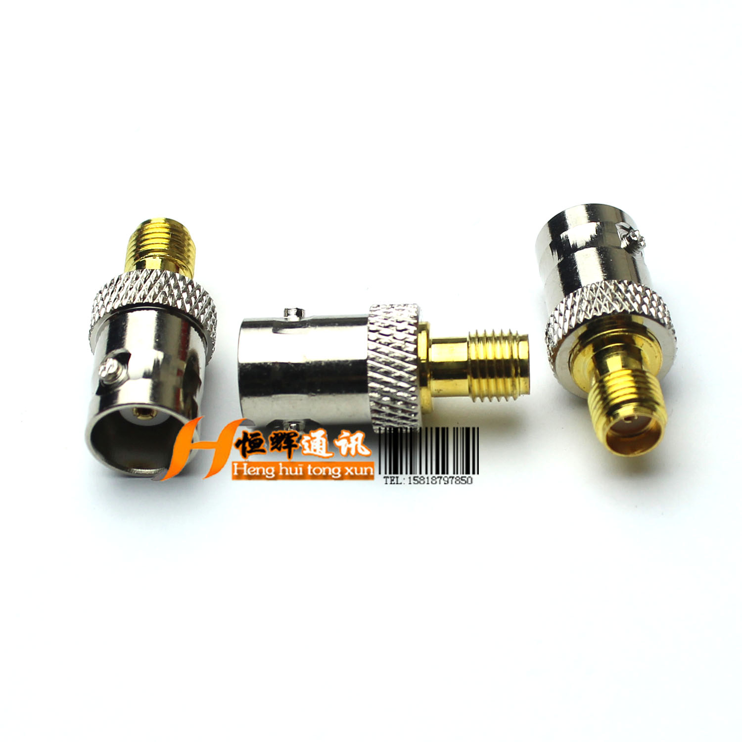 MTX8000/HT1000BNC转接头 对讲机天线转接头SMA 母转BNC
