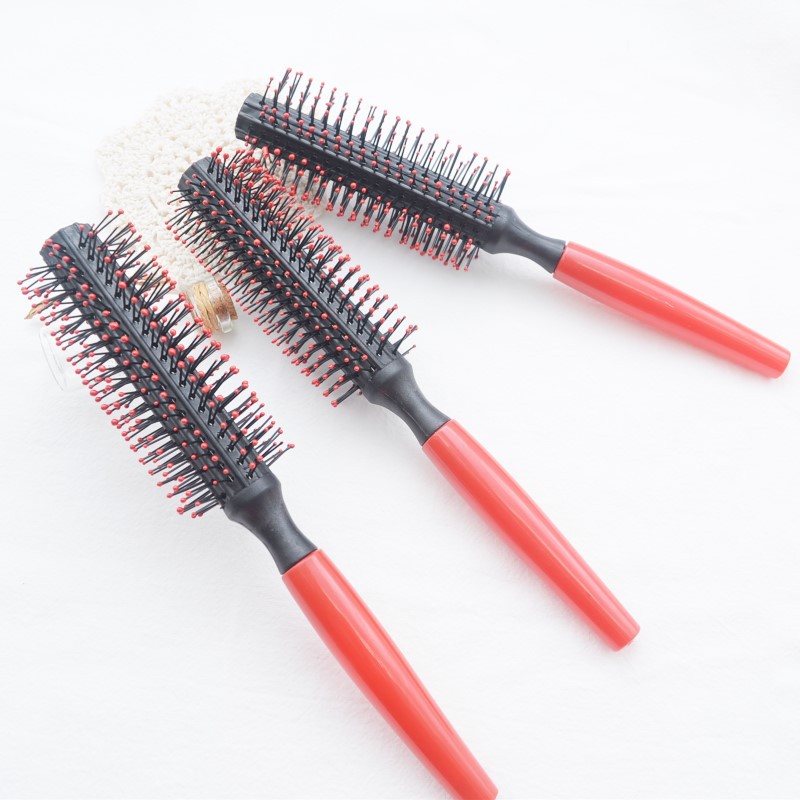 现货滚梳 卷筒梳子 吹发梳子推荐塑料