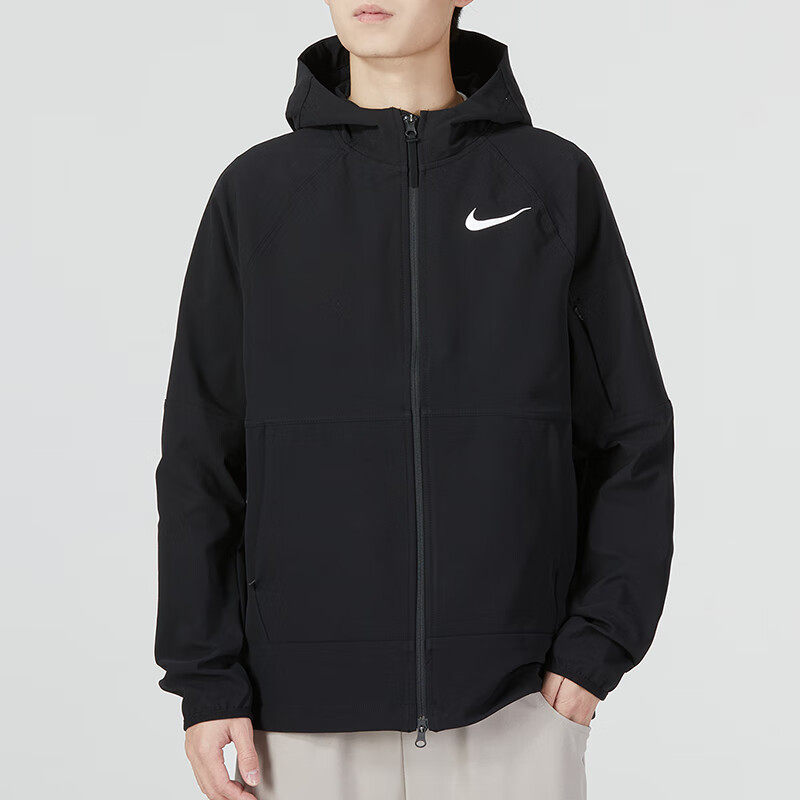 Nike耐克男子薄绒连帽运动茄克