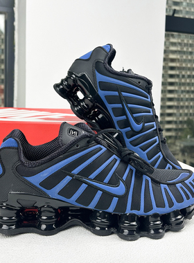 25新款Nike耐克运动鞋男子复古跑鞋全掌SHOX气柱缓震休闲鞋IH1338