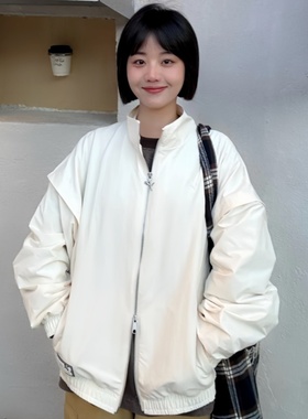 25新款PUMA彪马外套男女CLASSICS加绒宽松落肩休闲运动夹克631528