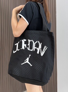 25新款Jordan耐克托特包男女AJ单肩包休闲挎包运动包JD2513106AD