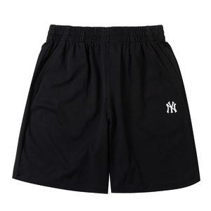 24新款MLB情侣短裤男女NY小标学院风简约五分裤运动裤3ASPB0943