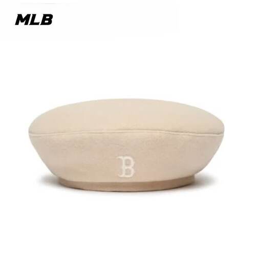 MLB贝雷帽男女字母刺绣情侣帽子