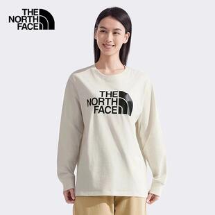 TheNorthFace北面户外男女套头衫长袖舒适透气情侣运动T恤8D7R