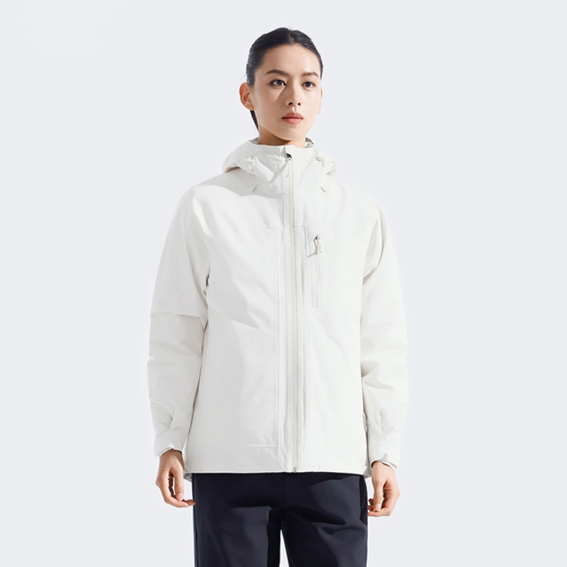 北面冲锋衣女三合一鹅绒保暖外套