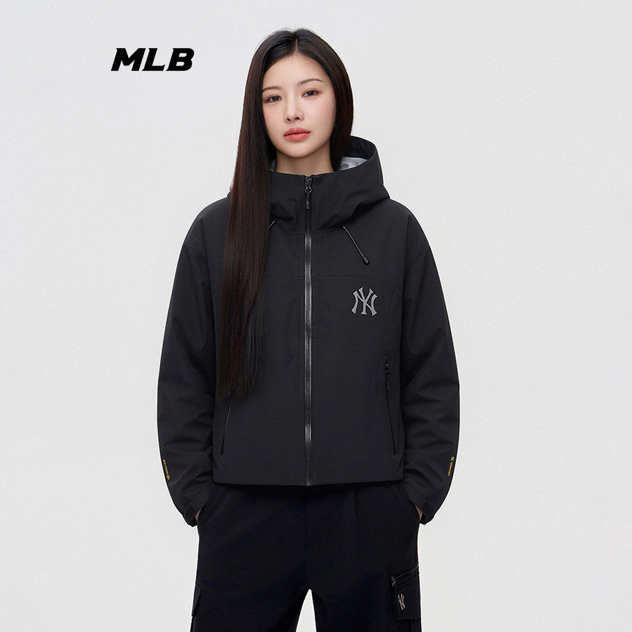 MLB女子冲锋衣防风风水运动外套