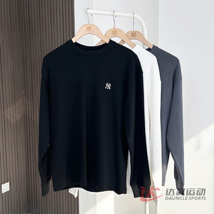 运动休闲套头衫 T恤男女NY小标打底衫 3ATSB2054 MLB情侣长袖 25新款
