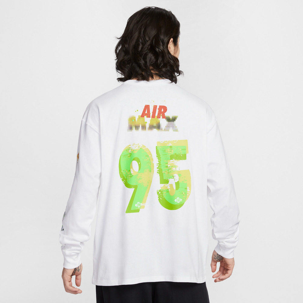 Nike耐克男子字母印花圆领长袖