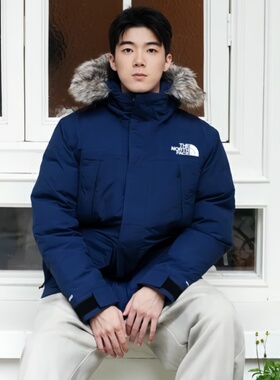 25新款TheNorthFace北面羽绒服男子户外防水鹅绒保暖棉羽外套8HMB