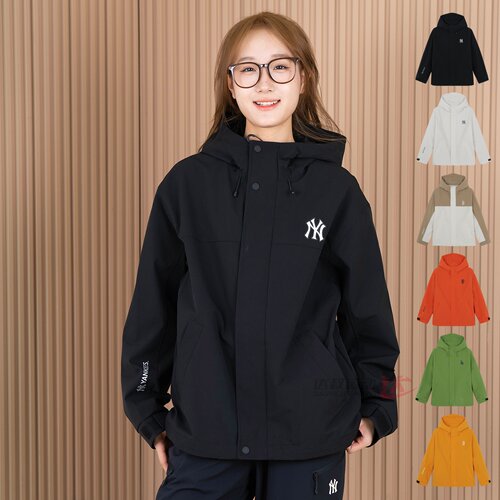 MLB冲锋衣外套男女NY运动夹克