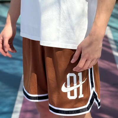 耐克短裤男子耐高系列速干篮球裤