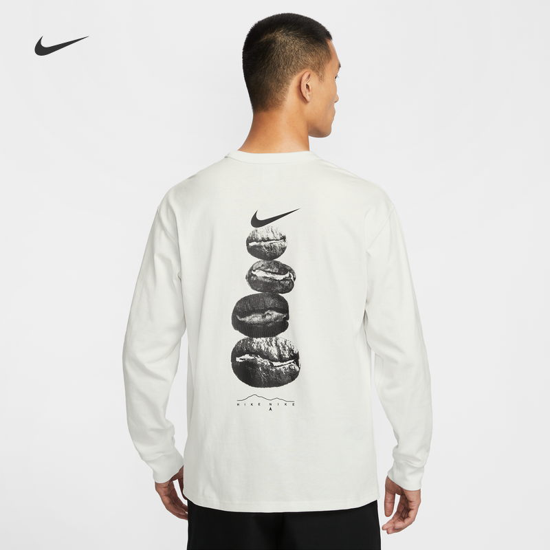 Nike耐克男子圆领长袖运动T恤