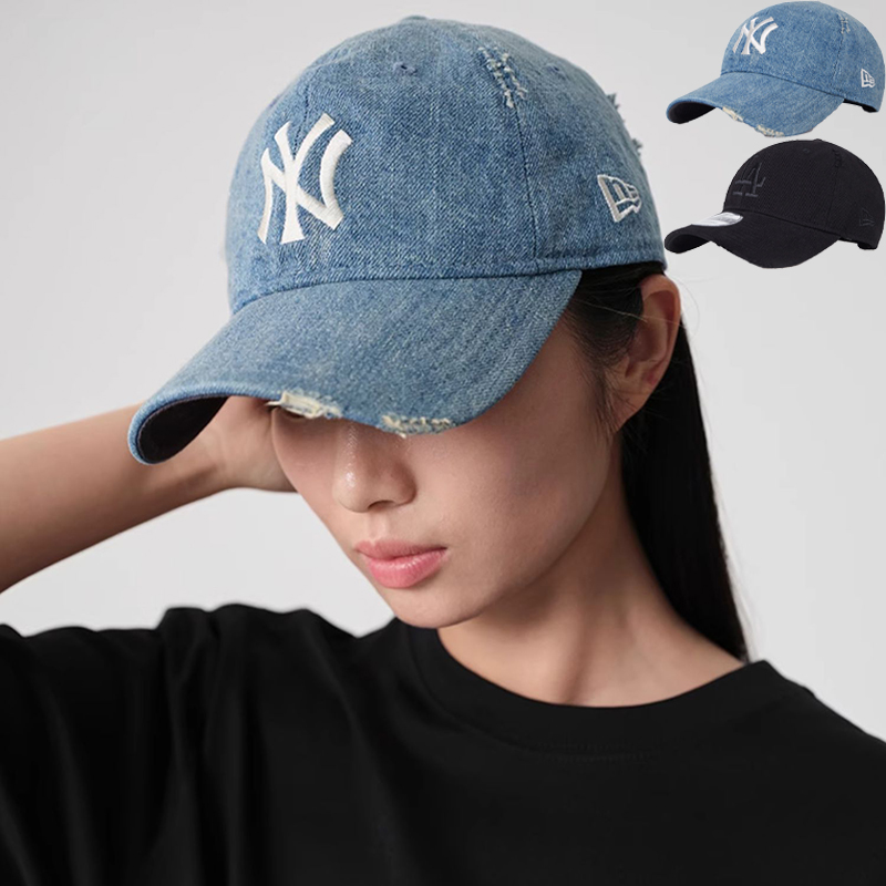 NewEra纽亦华MLB牛仔做旧棒球帽