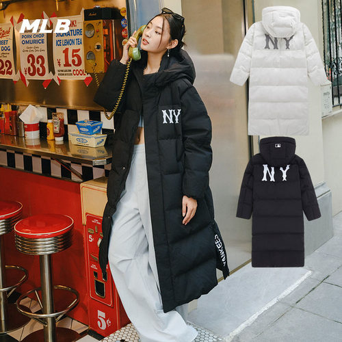 MLB男女NY大标鹅绒运动羽绒服