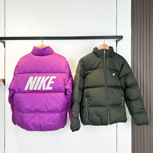 25新款 Nike耐克羽绒服男子鸭绒保暖面包服运动休闲棉羽外套IM2081