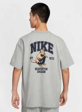 Nike耐克男子纯棉圆领短袖