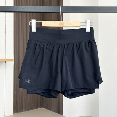 UA安德玛女子Launch二合一短裤