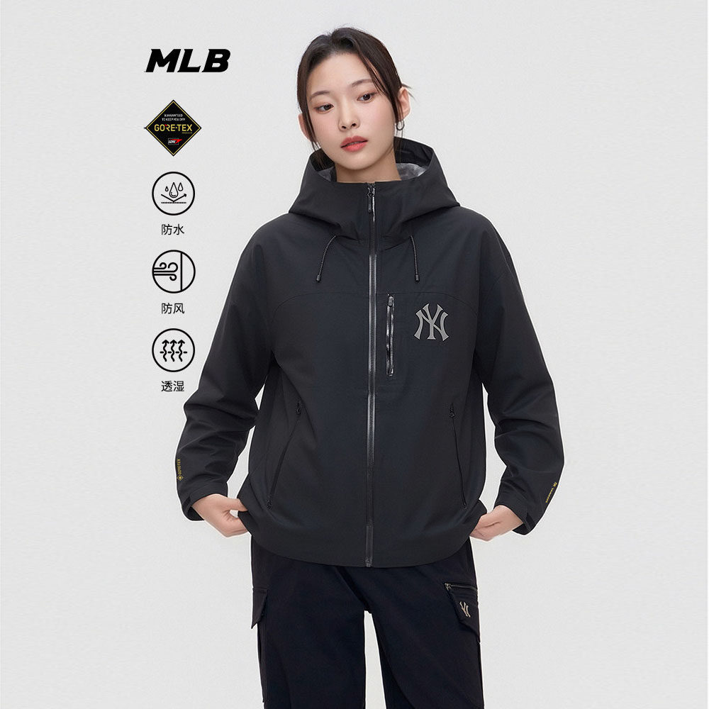 MLB外套男女NY背标冲锋衣夹克