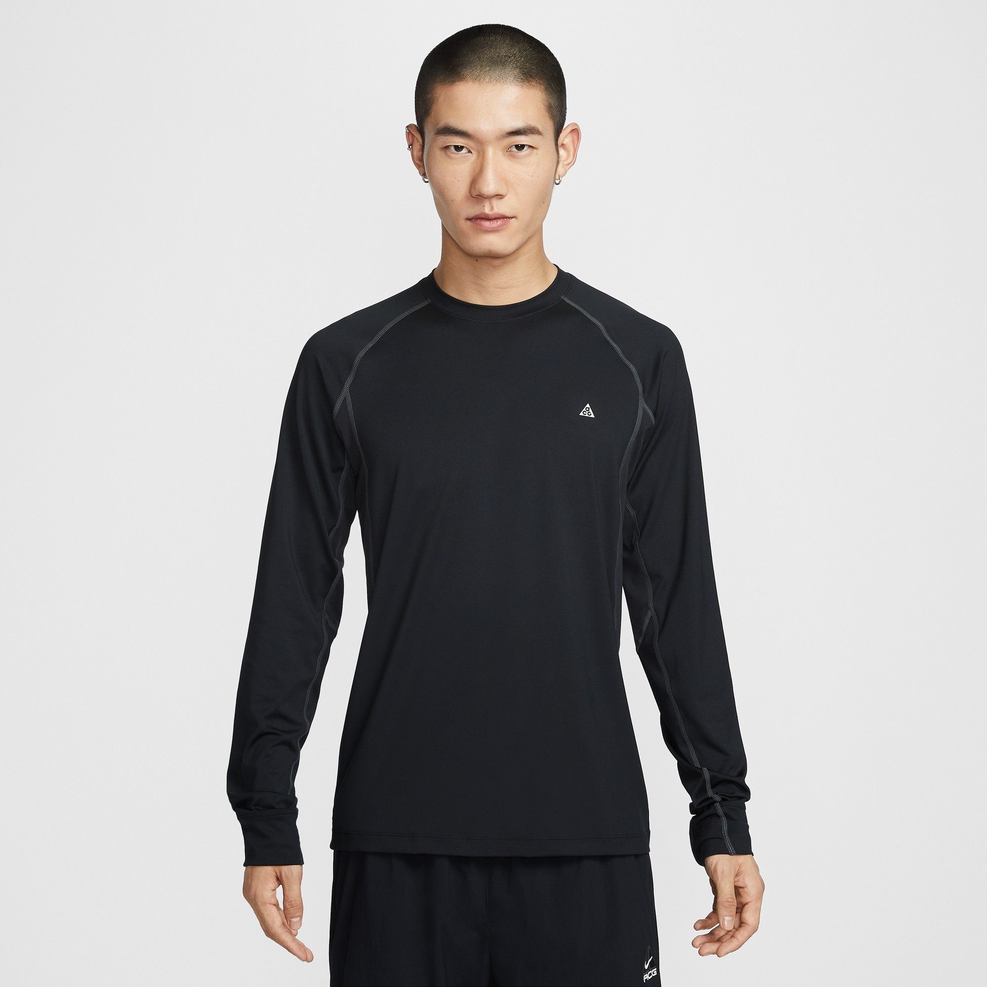 26新款Nike耐克男子长袖ACG DRI-FIT户外圆领速干运动T恤IO0233