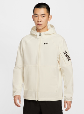 25新款Nike耐克外套男子印花连帽薄绒保暖梭织运动休闲夹克IM9359