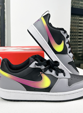 25新款Nike耐克大童板鞋COURT酷菠萝女款GS男女童运动鞋IO6965