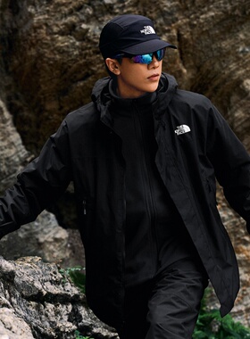 25新款TheNorthFace北面冲锋衣男GTX防水抓绒三合一保暖外套8DRF