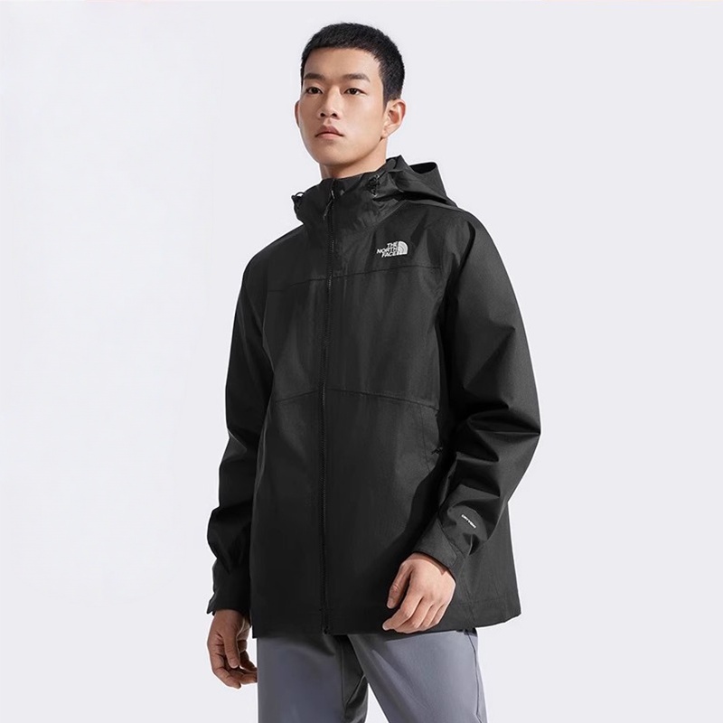 北面冲锋衣男子抓绒三合一外套