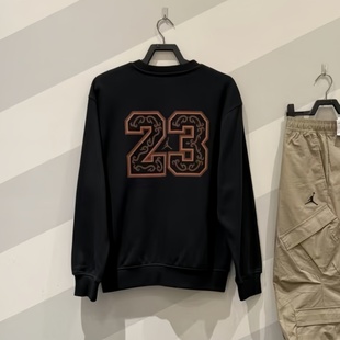 26新款Jordan乔丹耐克卫衣男子马年限定运动休闲圆领套头衫IR0113