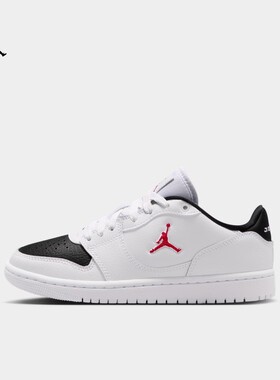 Jordan26新款耐克大童板鞋COURT CONNECT女款GS低帮运动鞋IQ6016