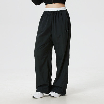 Nike耐克女子直筒梭织运动长裤