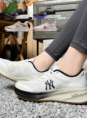 MLB情侣低帮跑步鞋男女NY轻便透气耐磨运动鞋训练跑鞋3ASHATF3N