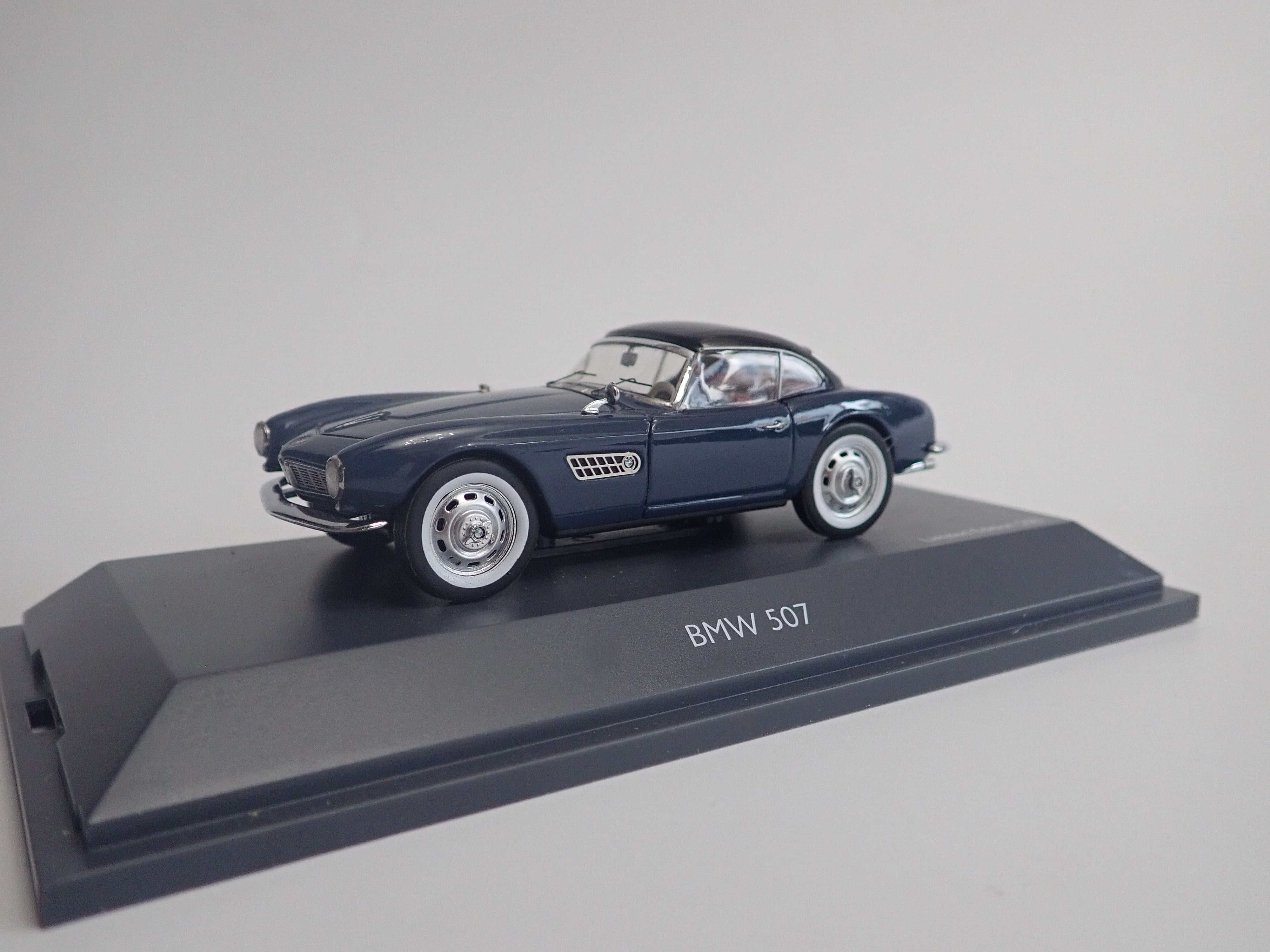 schuco舒克1:43宝马bmw 507金属合金汽车模型车模老爷车限量500台