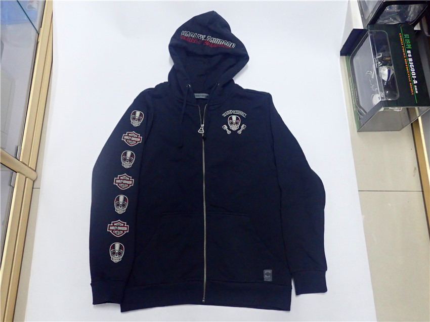 HarleyDavidson哈雷戴维森摩托车机车俱乐部夹克连帽帽衫卫衣车服