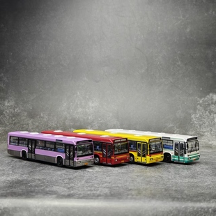 车影拾光 1:64 黄海客车 DD6121HS合金巴士公共汽车模型仿真成品
