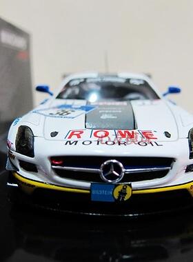 迷你切 1:43 奔驰MERCEDES BENZ SLS AMG GT3树脂限量511汽车模型