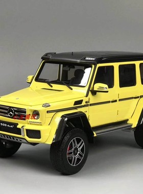 似真AR 1：18奔驰 G5004x4平方Class4*4AMG合金汽车模型吉普车模
