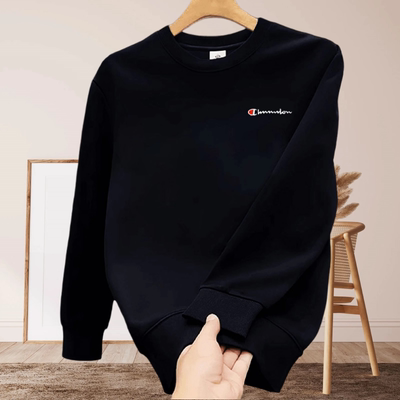 加绒卫衣男秋冬款长袖t恤