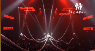 道具 酒吧gogo夜店大型派对演出服大气未来科技感八爪鱼异形服装