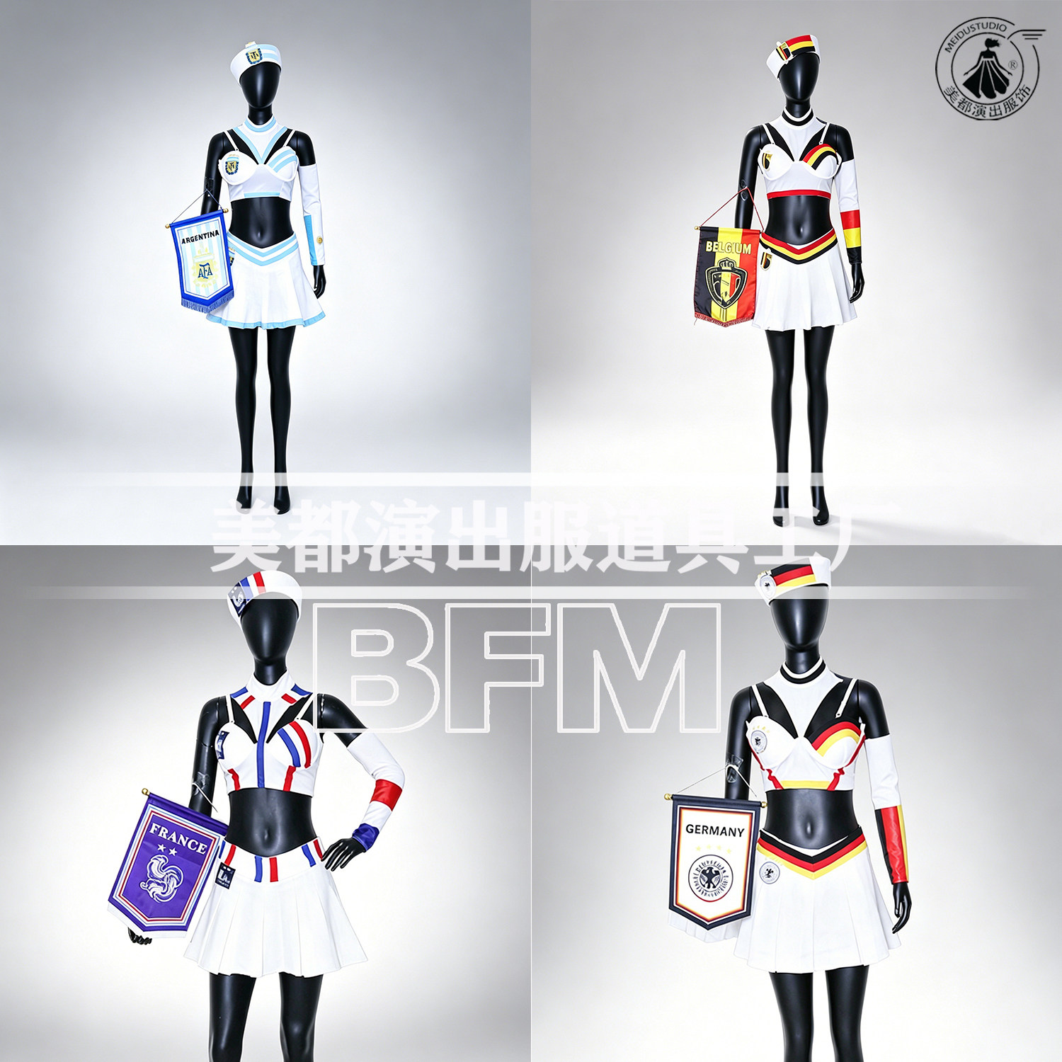 2026新款世界杯足球宝贝啦啦队女团商演运动服酒吧性感gogo演出服