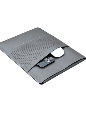 木棉湾适用新版MacBookAir13寸M5M4M3苹果笔记本电脑包内胆包MacBook Pro14寸保护皮套全包防摔商务简约防水