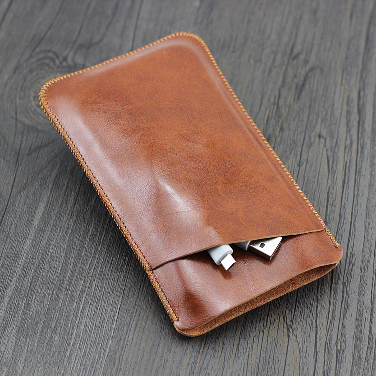 适用华为充电宝自带线100W移动电源保护套皮套 收纳包12000毫安袋