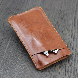 适用华为充电宝自带线100W移动电源保护套皮套 收纳包12000毫安袋