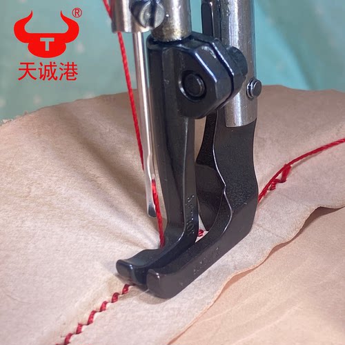 8B三同步高车半孔反单边压脚拉链