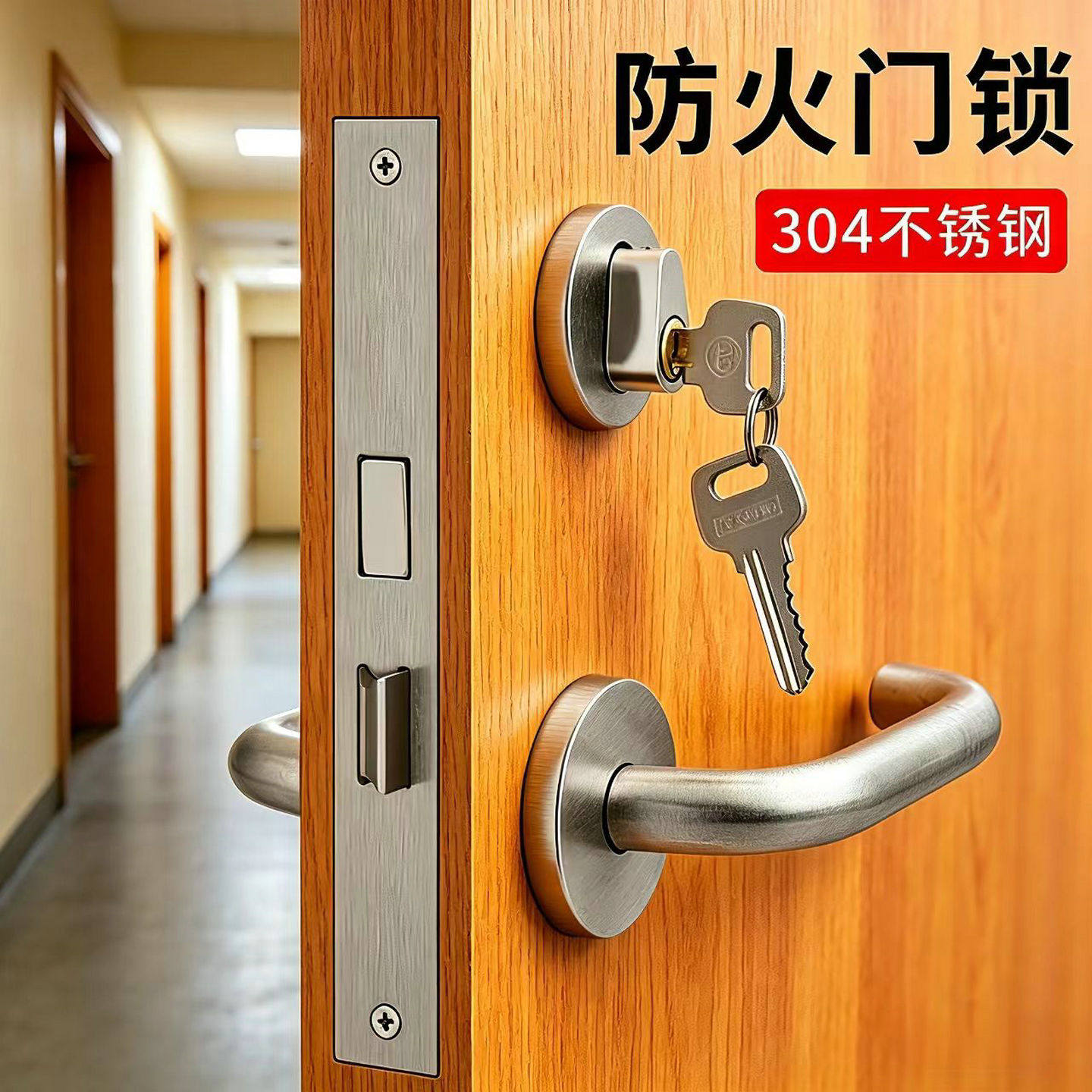 贝里机房消防通道不锈钢把手