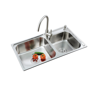 辉煌卫浴不锈钢水槽手工洗菜盆厨房大单槽单槽换双槽