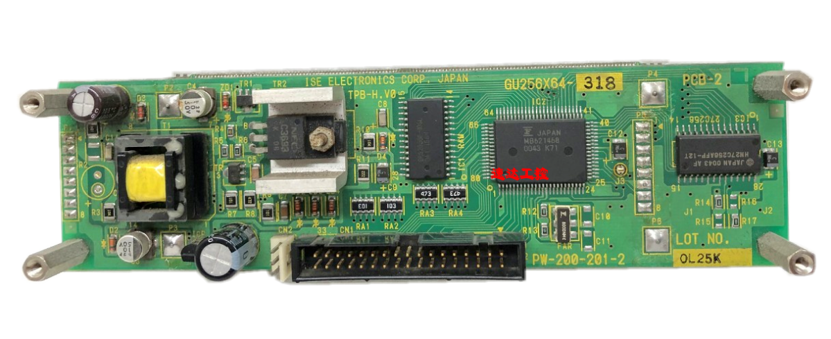可开票GU256X64-318 PW-200-201-2工业显示屏VFD模组现货实图包好