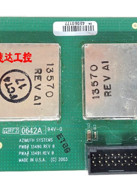 可开票AH-13491 AZIMUTH SYSTEMS PWB 13490 REV B13567 REV D